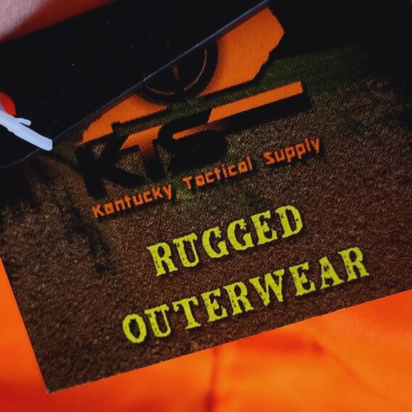 Kentucky Tactical Supply Rugged Outerwear Poly Hunter Orange Winter Faux Fur Hat - Picture 14 of 15